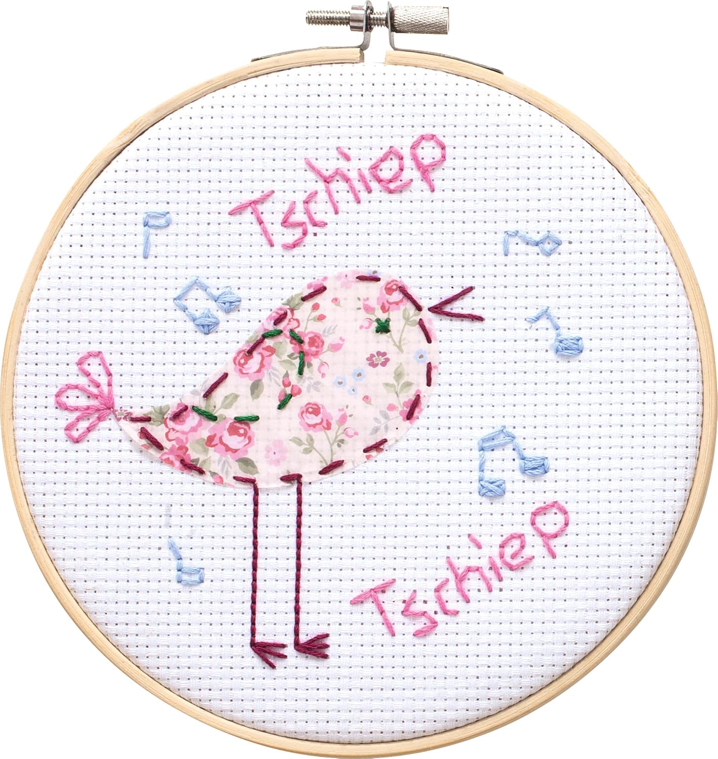 folia 23992 Embroidery Thread, 100% Cotton, 10 Docks of 40 m in 10 Assorted Colours, for Embroidery, Knotting and Crafts