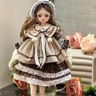 Retcvk 1/6 BJD Ball Jointed Blythe Smart Doll With Clothes - Anime Kawaii Myou Doll (MiLu)