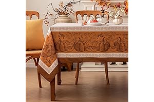 Romanstile Fall Rectangle Tablecloth: Elevate Your Dining Experience with Rustic Charm