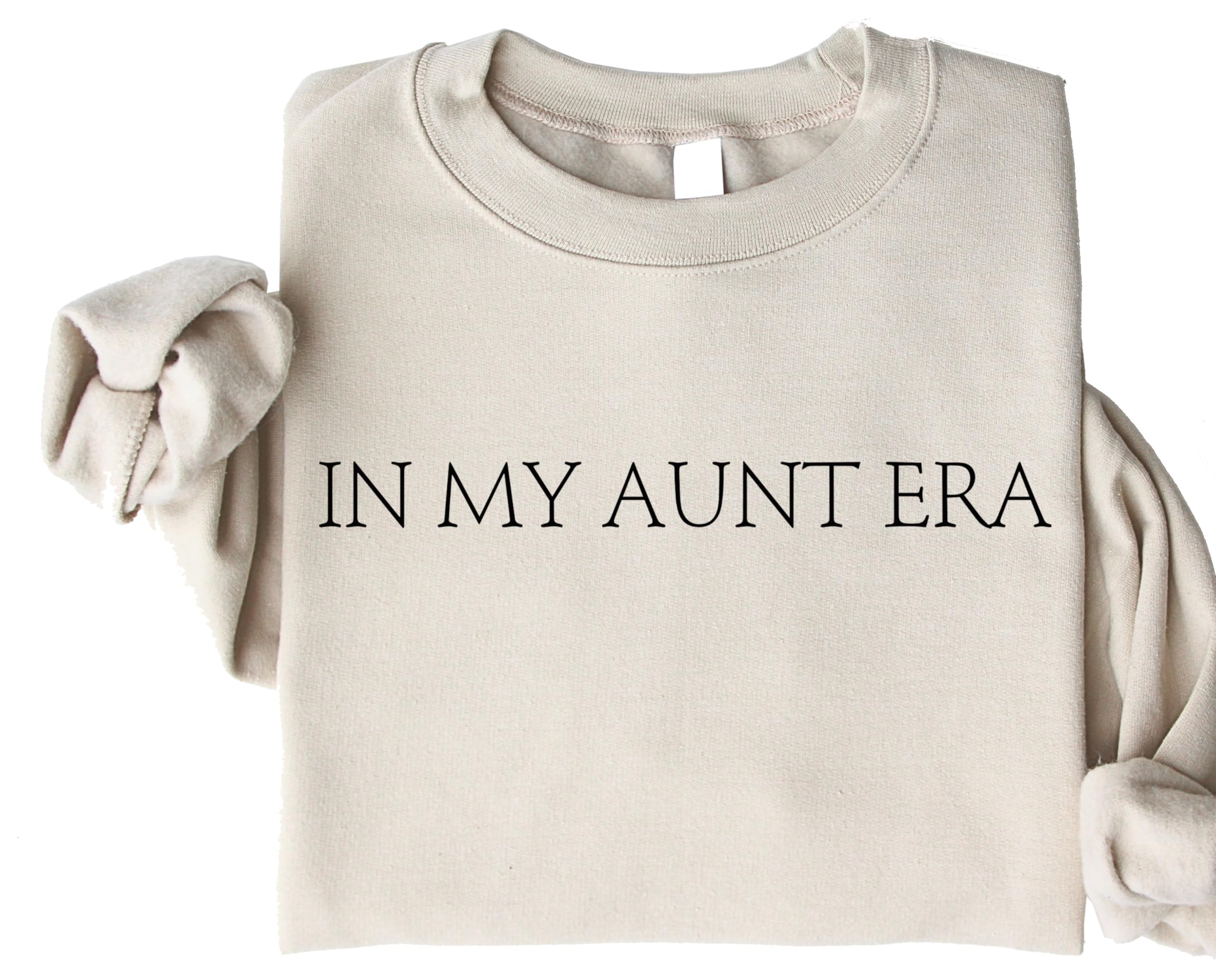 HandmadeIn My Aunt Era Sweatshirt, Aunt Gift,Aunt Sweatshirt,Sister Gifts,Aunt Christmas Sweatshirt,Merry Christmas Shirt For Auntie