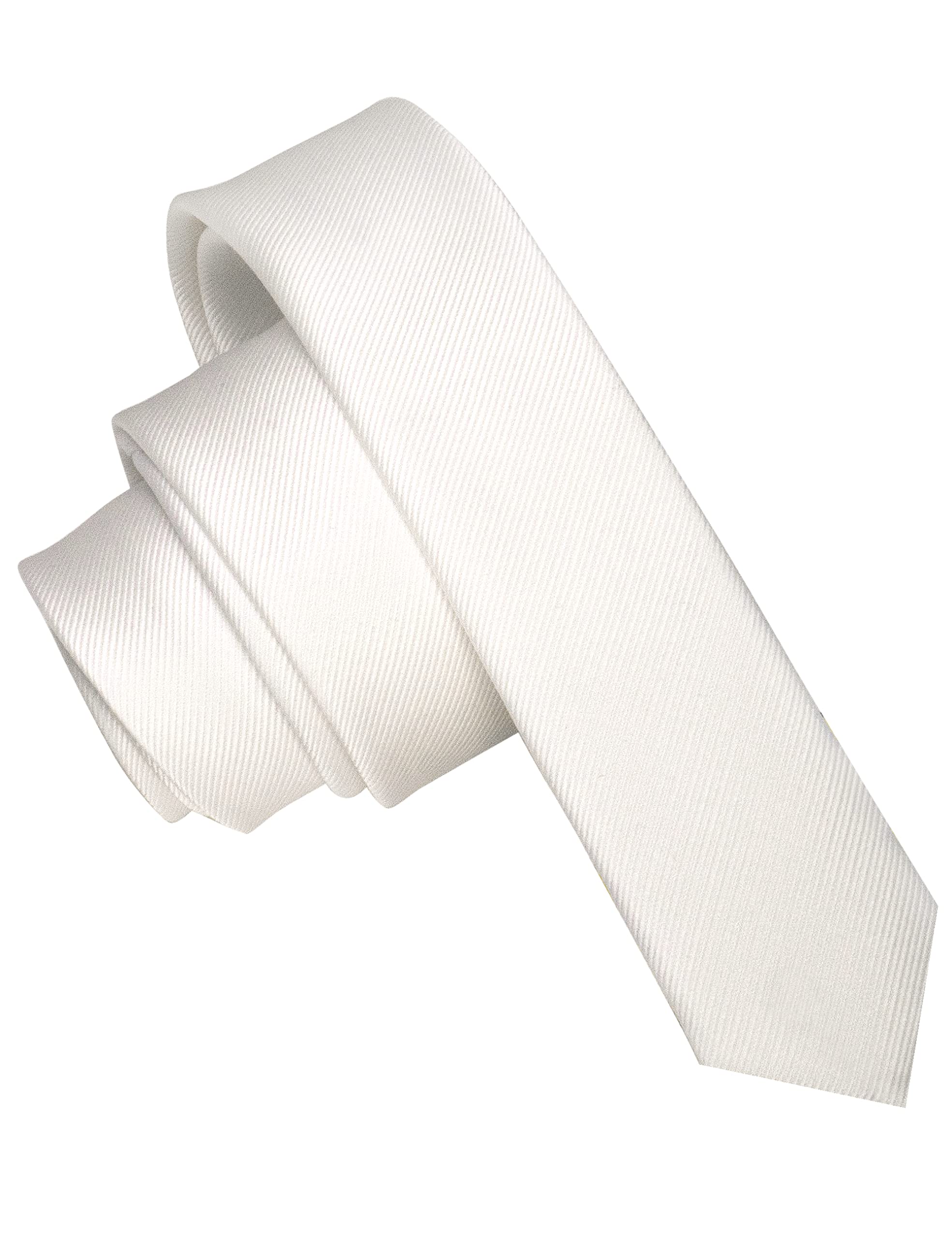 NESLIN Cravatta Cranio Bianco Marrone Pietra Per Gli Uomini Formale Elegante Sottile di Seta