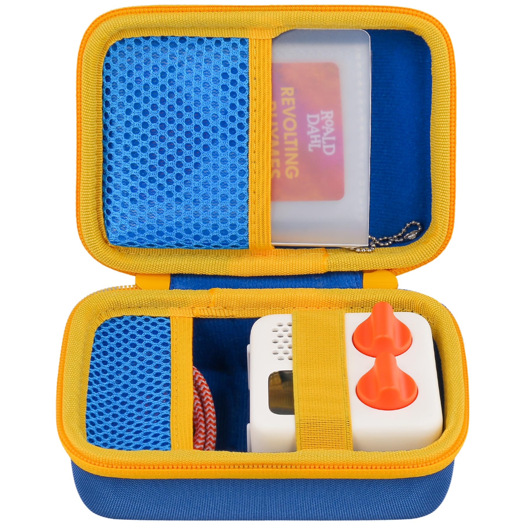 co2CREA Hard Case Compatible with Yoto Mini 2024 Edition Kids Audio Music Player Children Speaker Plays Audiobook Cards Radio and Card Holder Hold up