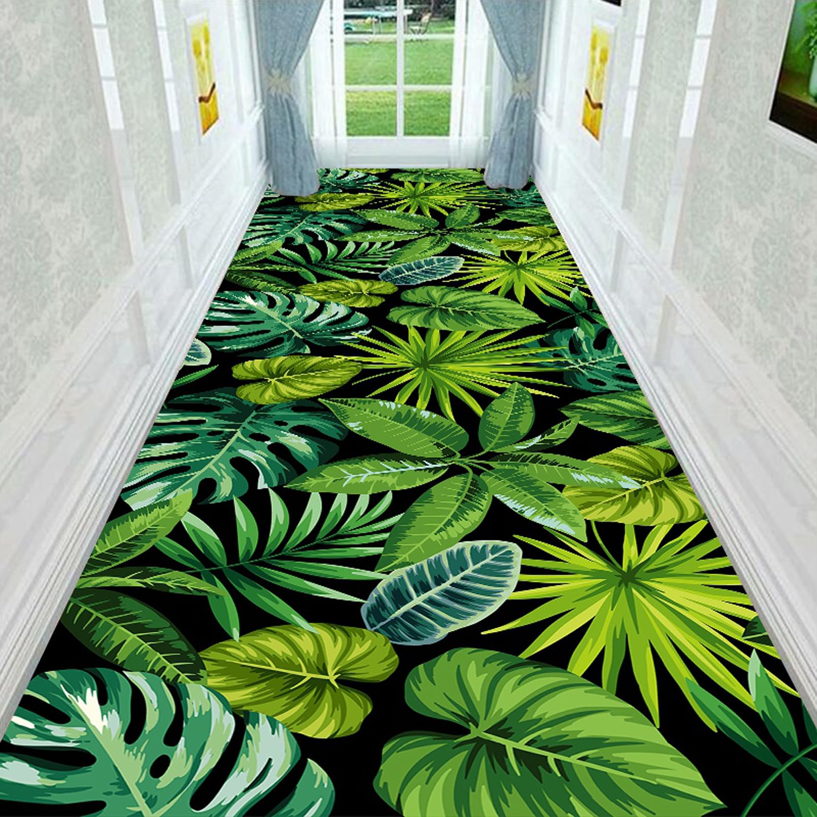 Tapis de passage antidérapant AZMANI lavable pour éviter les glissades en cuisine et escaliers