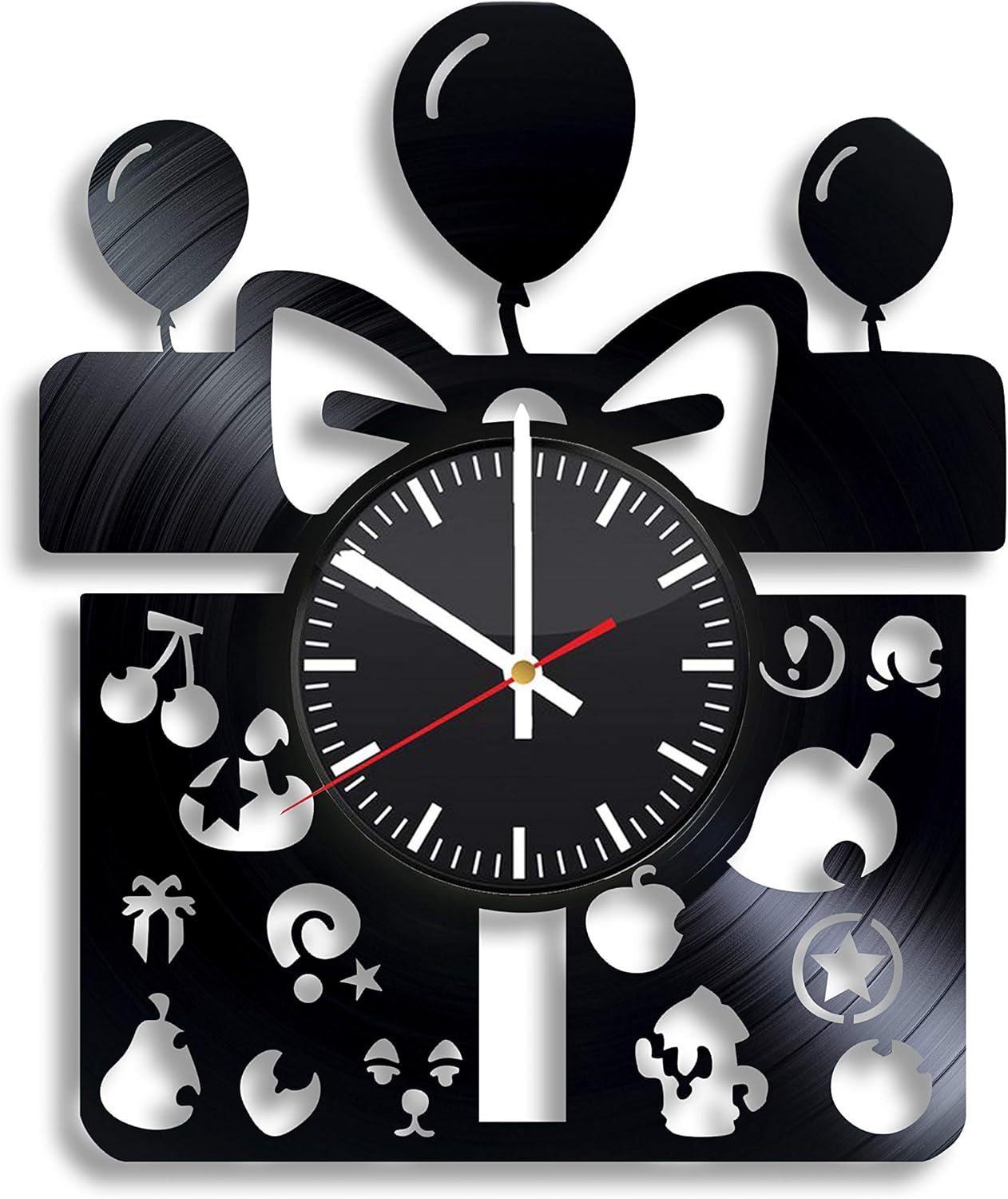 Animal Crossing Vinyl Wall Clock, Animal Crossing Arts Gift