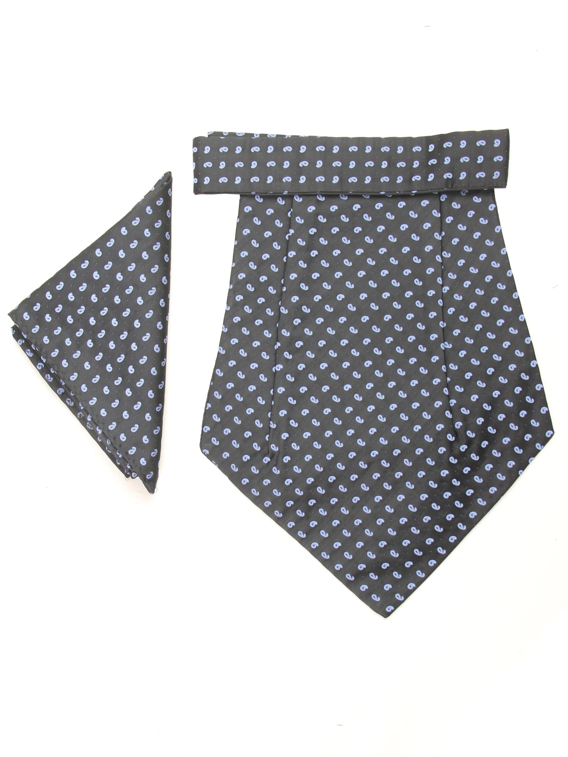 cazzano Men Printed Cravat With Pocket Square-picture-41