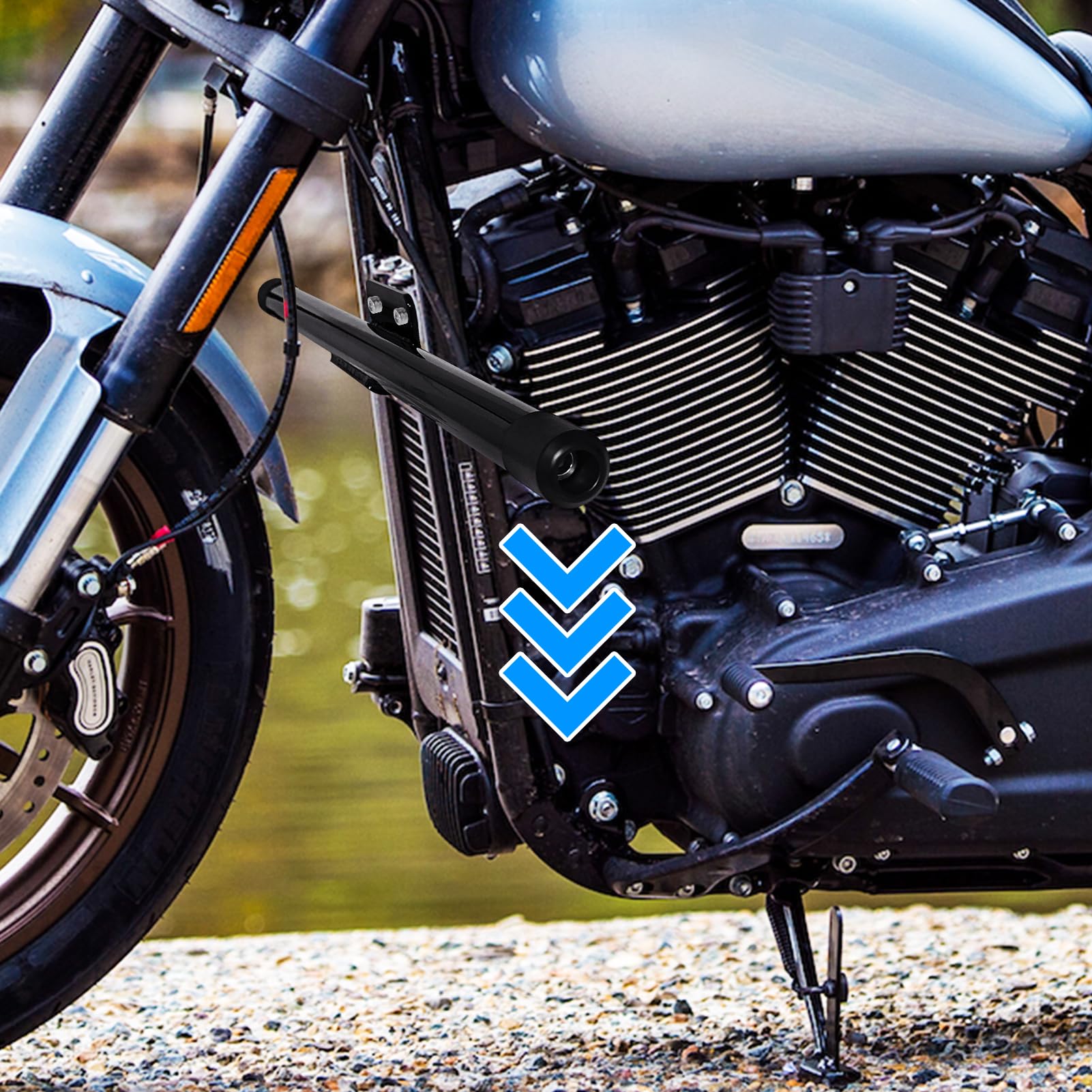 Amazon.com: Wsays Engine Guard Front Flat-Out Highway Crash