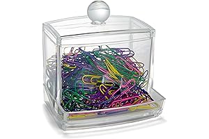 Officemate Large-Capacity Paper Clip Holder: Tidy Solution for Office Essentials