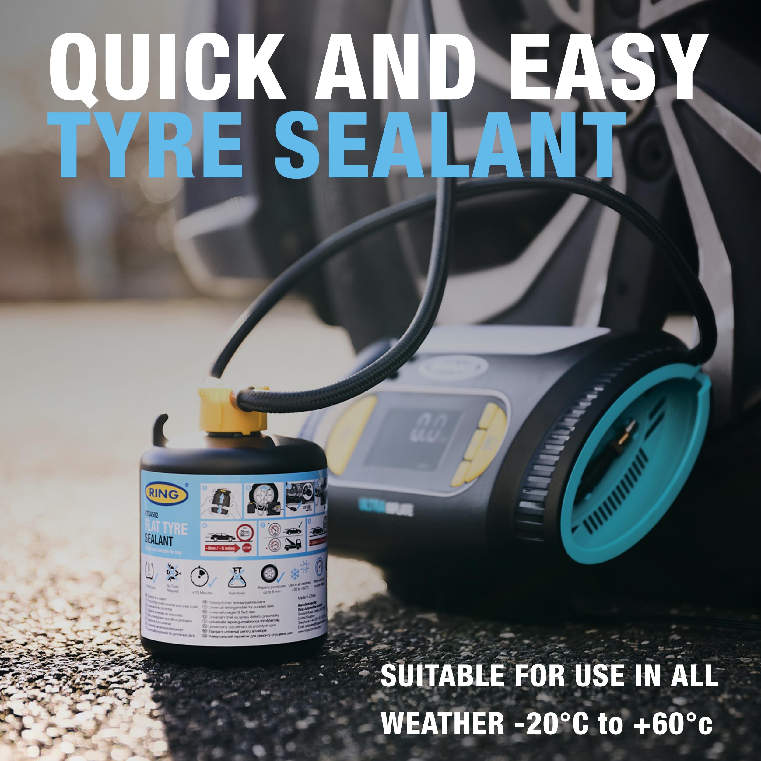 RING Flat Tyre Sealant - Quick & Simply to Use — view 6
