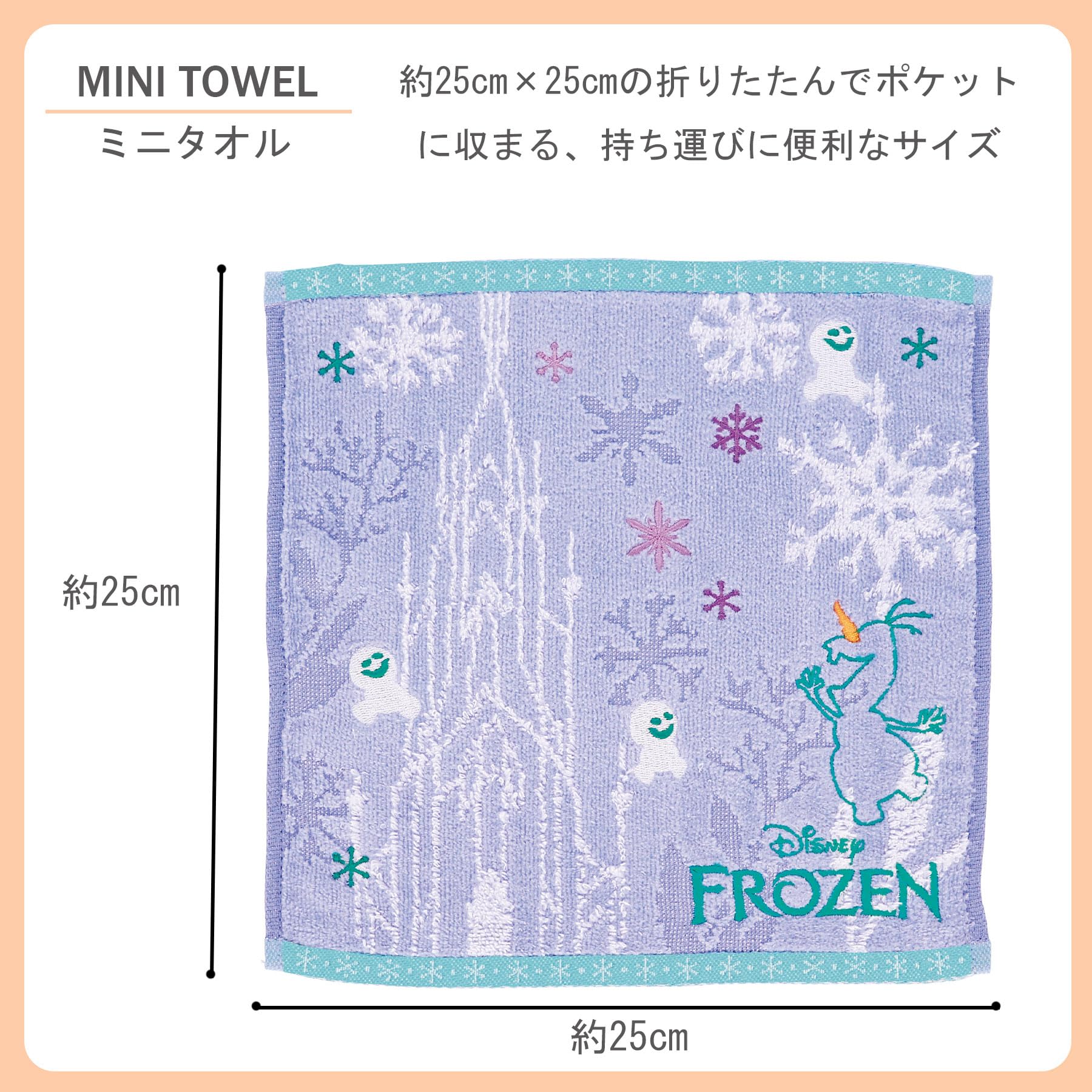 アナ雪 ハンドタオル ファンタジースプリングス アナと雪の女王雪 ハンドタオルセット