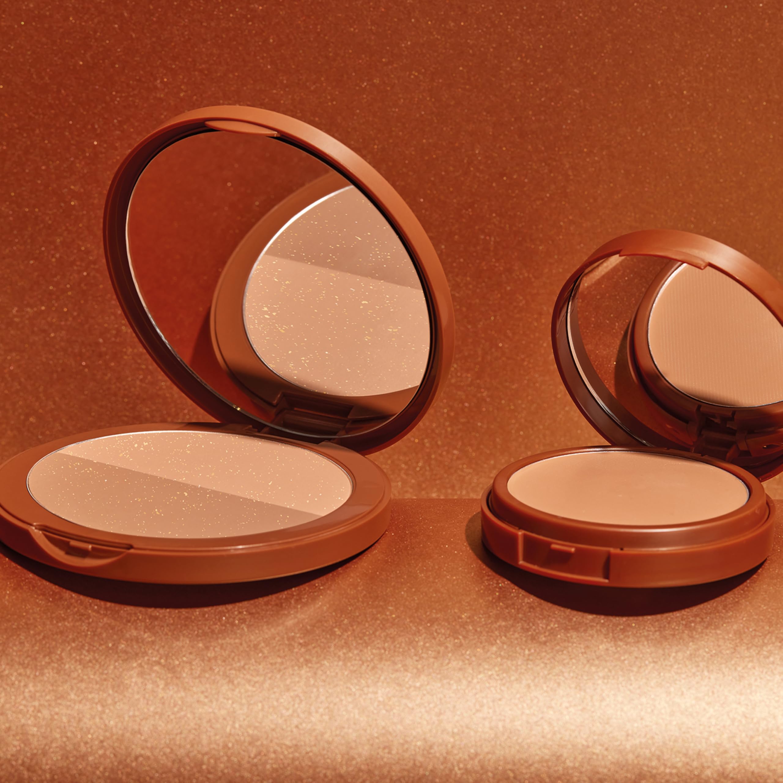 Germaine de Capuccini - Timexpert Sun - Dúo de Polvos Bronceadores SPF 15 - Maquillaje con protección solar - ilumina y realza la tonalidad de la piel - Simula un bronceado o rubor natural