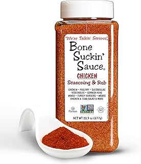 Bone Suckin' Chicken Seasoning & Rub - 23.9oz - with Garlic & Sage - Non-GMO, Gluten-Free, Fat-Free, Kosher, Pareve, No MSG!
