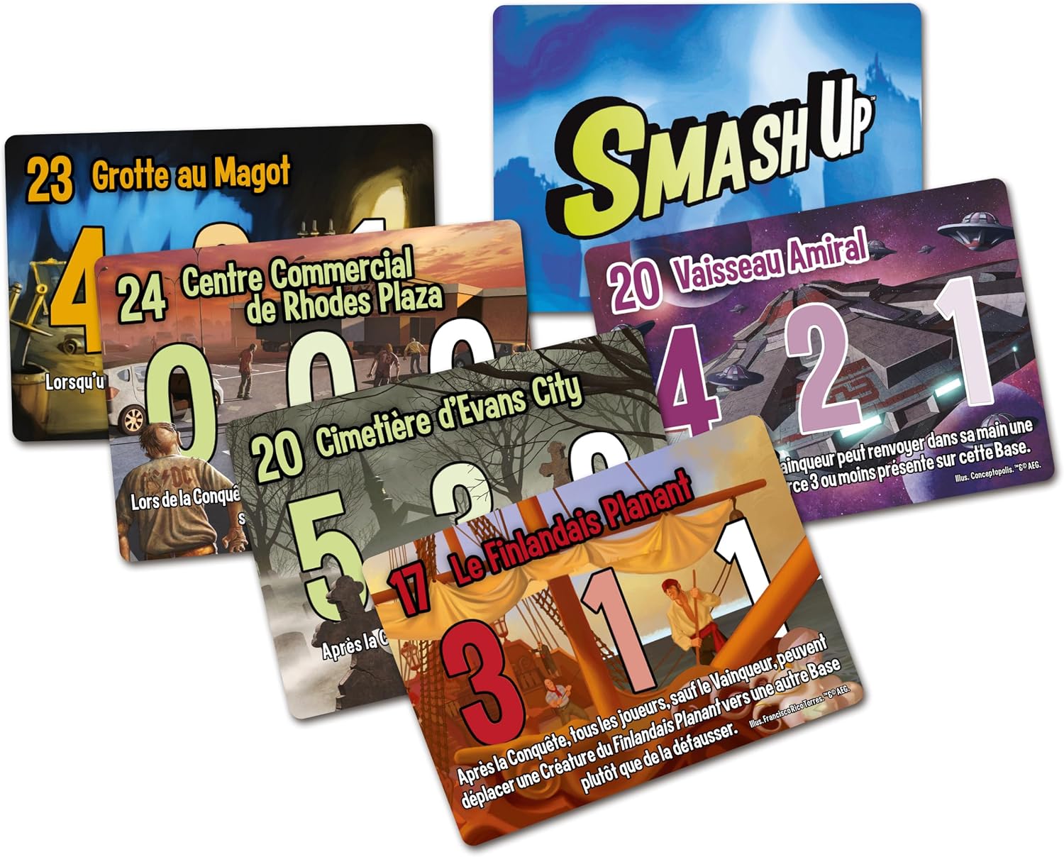 Smash Up — le jeu installe (vue 1)