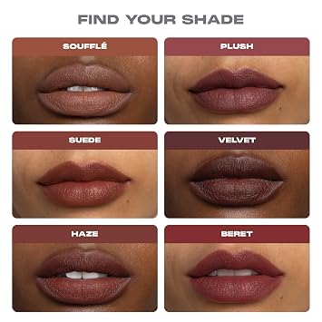 Morphe Lip Filter Hydroplump Soft Matte Lipstick - Plumping Matte Lip Color with Jojoba Oil and Mango Butter - Long Lasting Moisturizing Lipstick for Women - Ballet (0.08 oz)