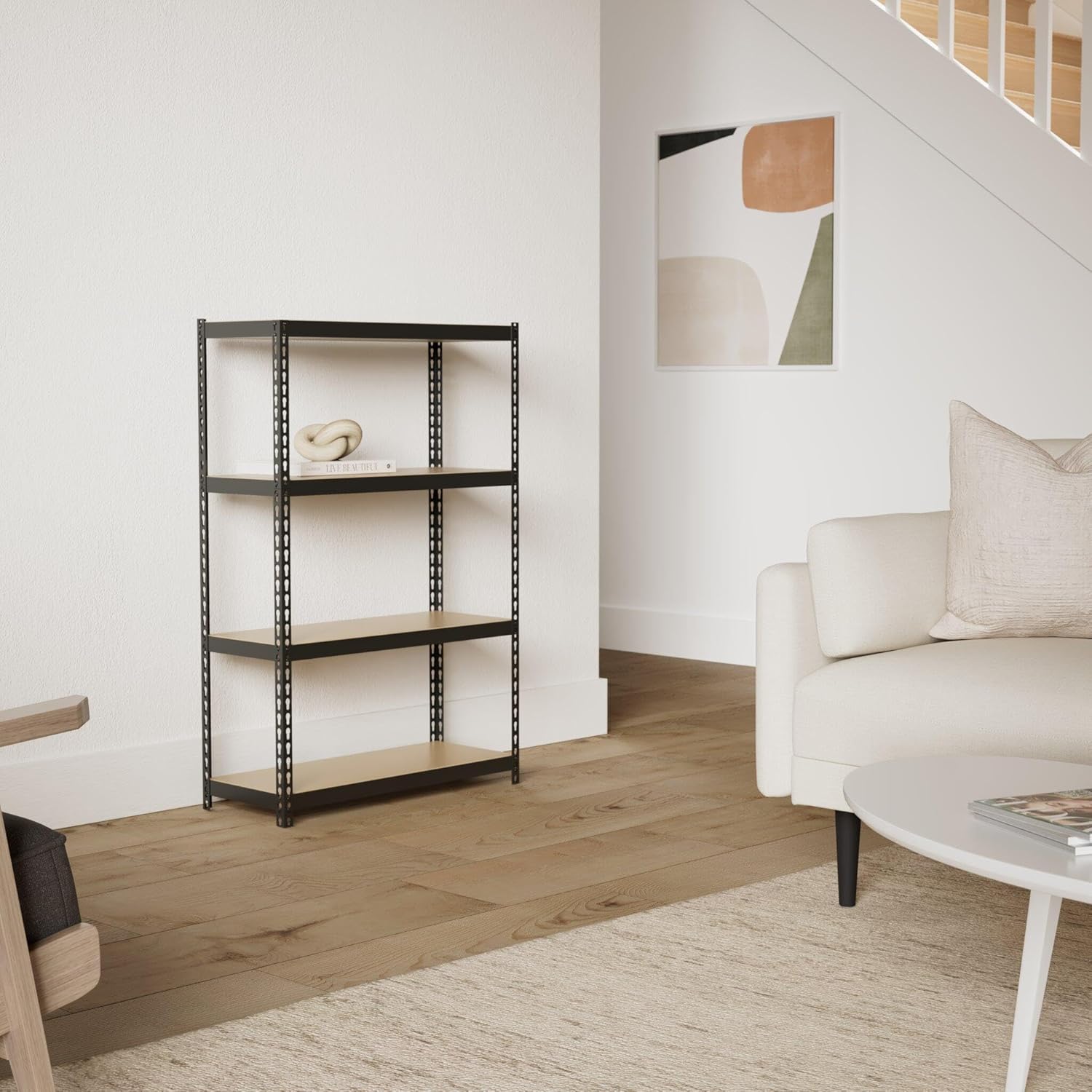 Lorell Narrow Steel Shelving