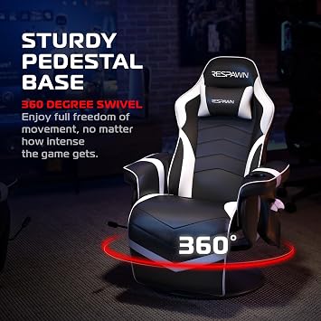 RESPAWN 900 Gaming Recliner Chair with Footrest, Cup Holder and Swivel