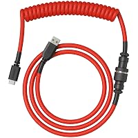 GLORIOUS Gaming Coiled Keyboard Cable premium - Connessione USB