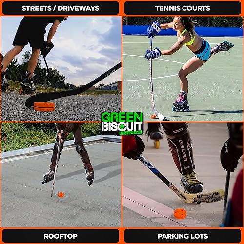 Miniatura 6 de Green Biscuit Naranja 12 Pack Nuevos Tiradores Snipe 2.0 Obtener NHL Puck/GB Pegatina