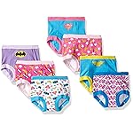 DC Comics Toddler Potty Training Pants with Superman, Batman & Wonder Woman With Success Chart & Stickers