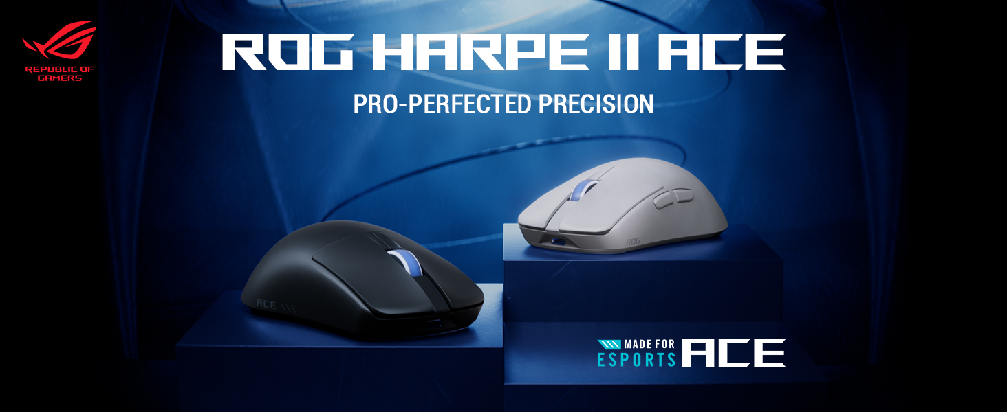 Amazon.com: ASUS ROG Harpe II Ace Wireless Esports Gaming Mouse