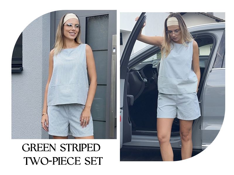 Amazon.com: LOMON Two Piece Shorts Sets for Women Vacation Trendy