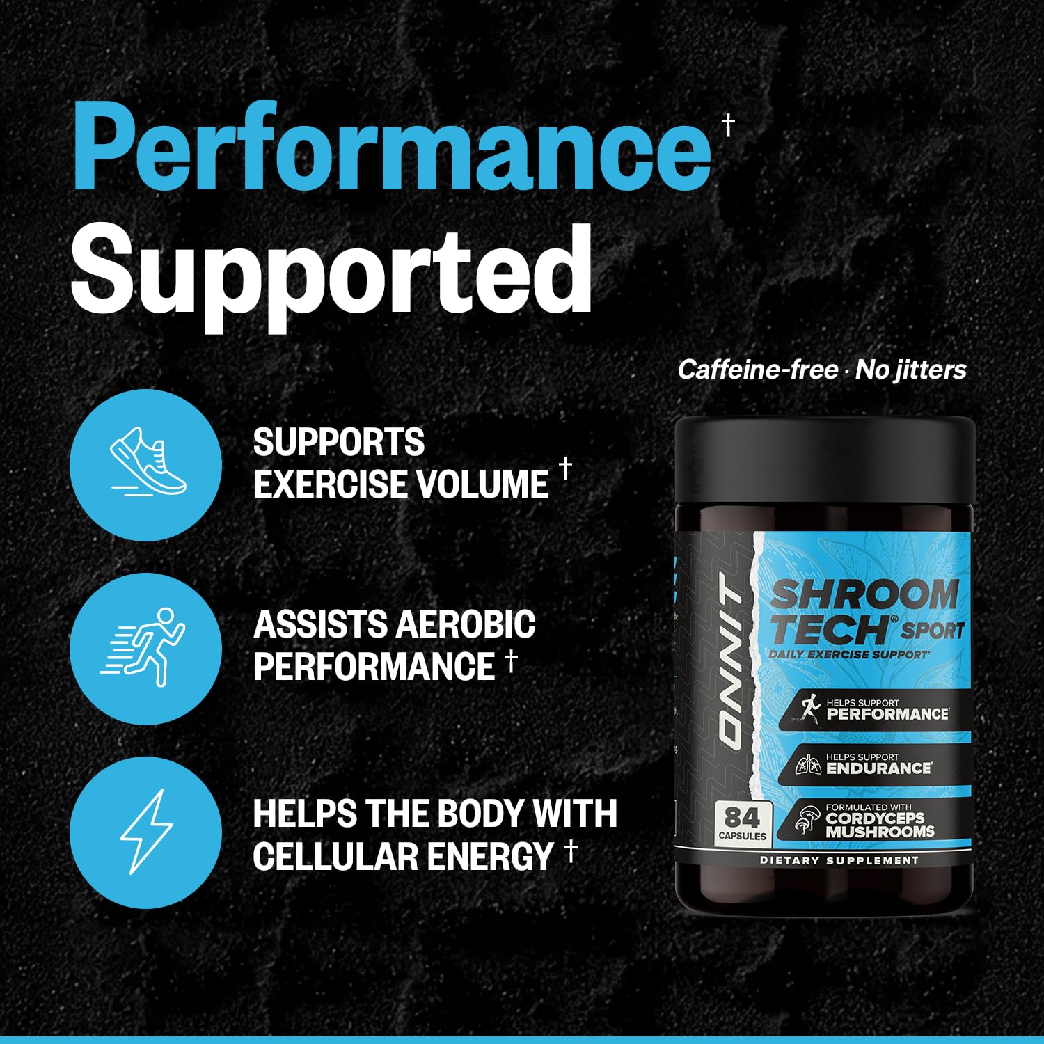 ONNIT Shroom Tech Sport Cordyceps Mushroom Pre-Workout Capsules, 84 Count — Amazon image 4