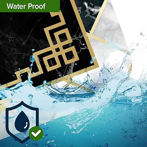 Miniatura 333 de My Sign Center - Letrero personalizado, 11 colores de fuente, 13 estilos de fuente, 4 opciones de agujero, 22 tamaños, 8 x 32 pulgadas, sin óxido,