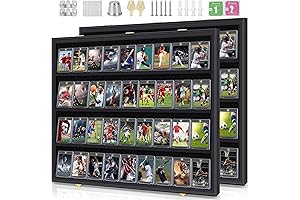 Mlikero Graded Card Display Case with UV Protection