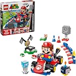 LEGO Super Mario : Mario Kart – Jouet de construction interactif LEGO Mario et kart standard - Ensemble de jeu de course de simulation pour garçons et filles, à partir de 7 ans - Idée cadeau d'anniversaire pour enfants - 72043