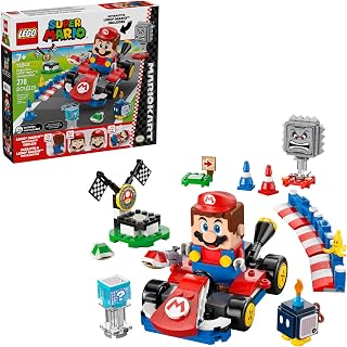 LEGO Super Mario Interactive Mario & Standard Kart Building Toy