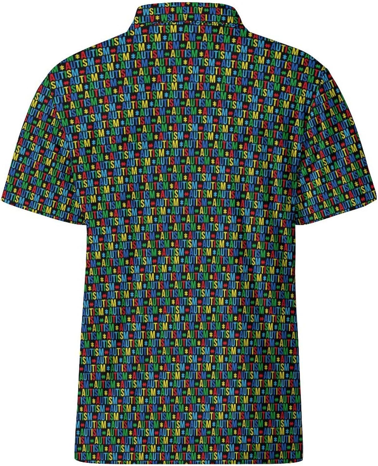 Party Mens Golf Shirt Print Short Sleeve Moisture Wicking Funny Sport Performance Polo Shirts for Men