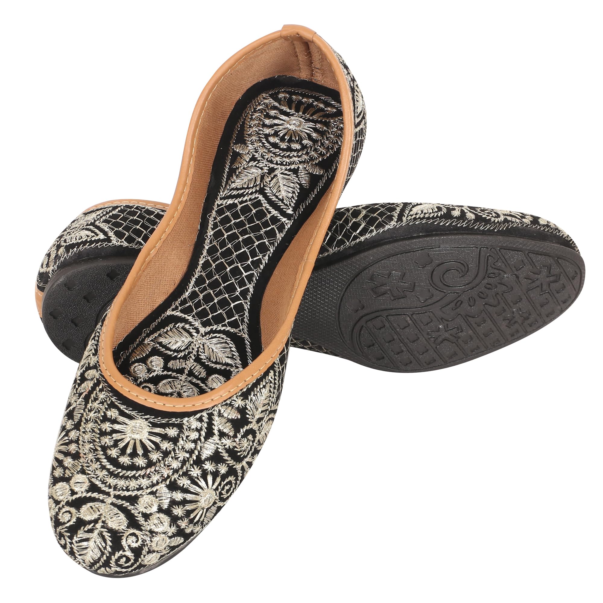 dfr Women Ethnic Rajasthani Embroidery Punjabi Juti's Jutti’s-picture-35