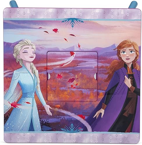Miniatura 7 de Delta Children - Juego de mesa y sillas para niños con almacenamiento Disney Frozen II, Disney Princess, Peppa Pig Unicornio, trolls world tour