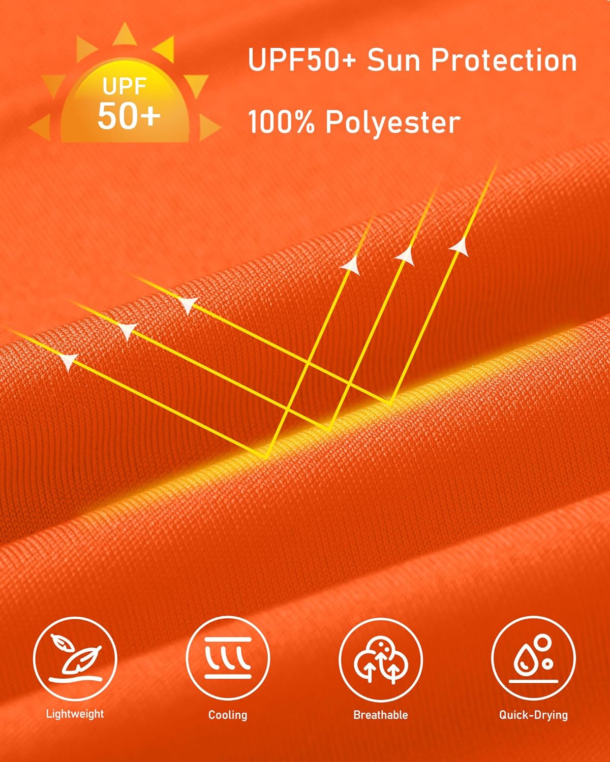 Boys Toddler Rash Guard Long Sleeve Zip Up UPF 50+ Sun Protection UV Shirts Quick Dry Kids SPF Swim Shirt Thumb Hole - Image 3