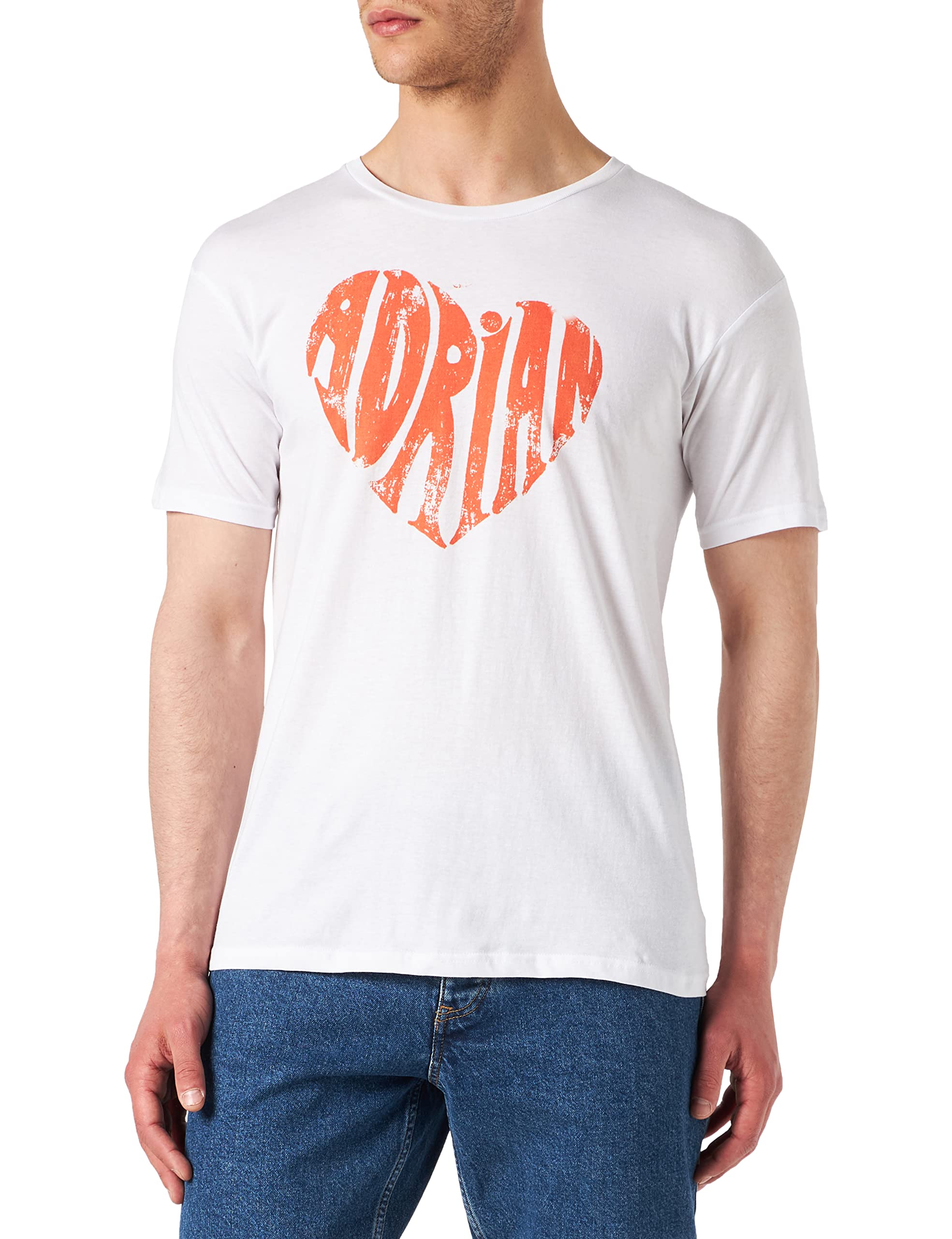Cotton Division Men's White T-Shirt, Xxl