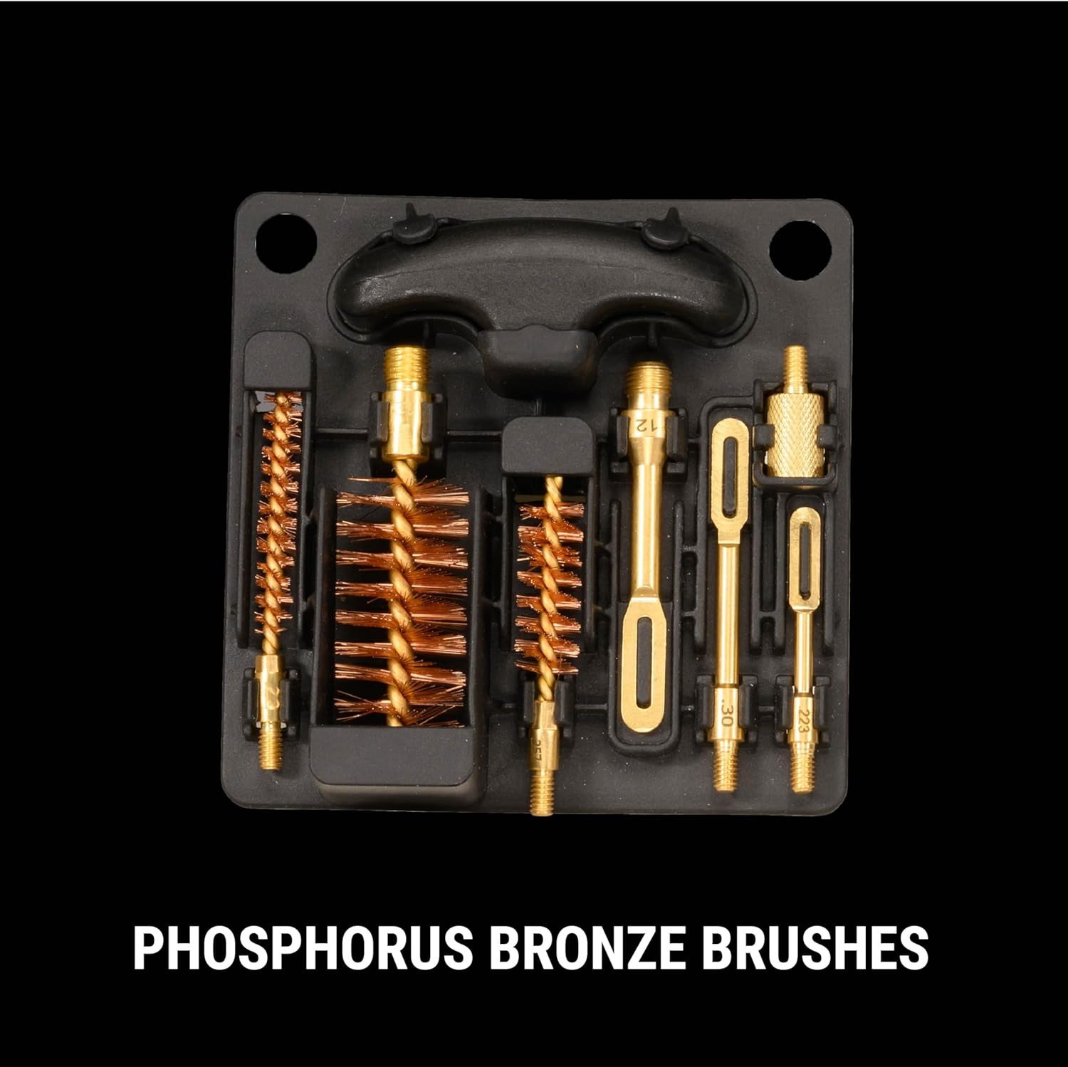 Breakthrough Clean Technologies Cable Pull-Through Cleaning Kit, .223 Caliber, 9mm & 12-Gauge, Black/Gray