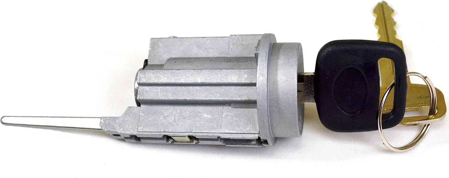 PT Auto Warehouse ILC-263L - Ignition Lock Cylinder with Keys - with Floor Shifter Only (Replaces # 69057-35070, 6905735070)