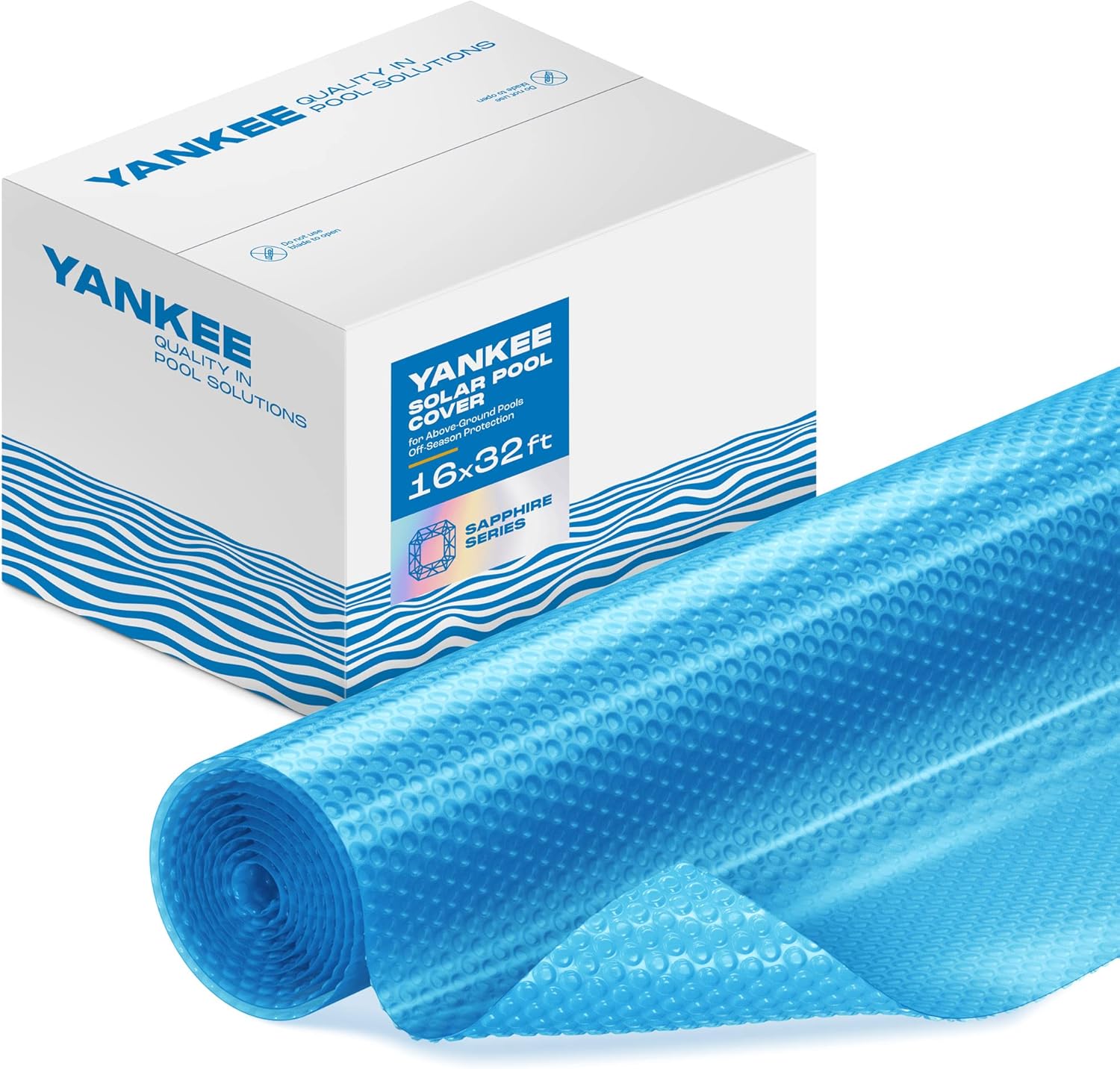 Solar Pool Cover for Rectangular Pool by Yankee Sapphire