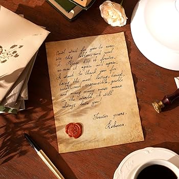 vintage paperさま　ご確認用 Amazon.com : Juvale Lined Stationery Paper - 8.5 x 11 In