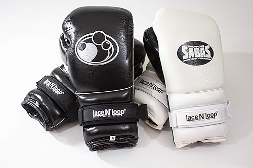 Miniatura 5 de Lace N Loop Correas (par) - Convertidor de guantes de boxeo con cordones