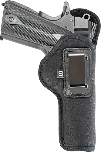Miniatura 1 de Maxx Carry IWB - Funda de nailon prémium para pistola Taurus 1911 de tamaño completo de 5 pulgadas  Colt 1911  Kimber 1911  Ruger SR1911 estándar y