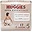Huggies Size 5 Diapers, Skin Essentials Baby Diapers, Size 5 (27+ lbs), 17 Count, Packaging May Vary