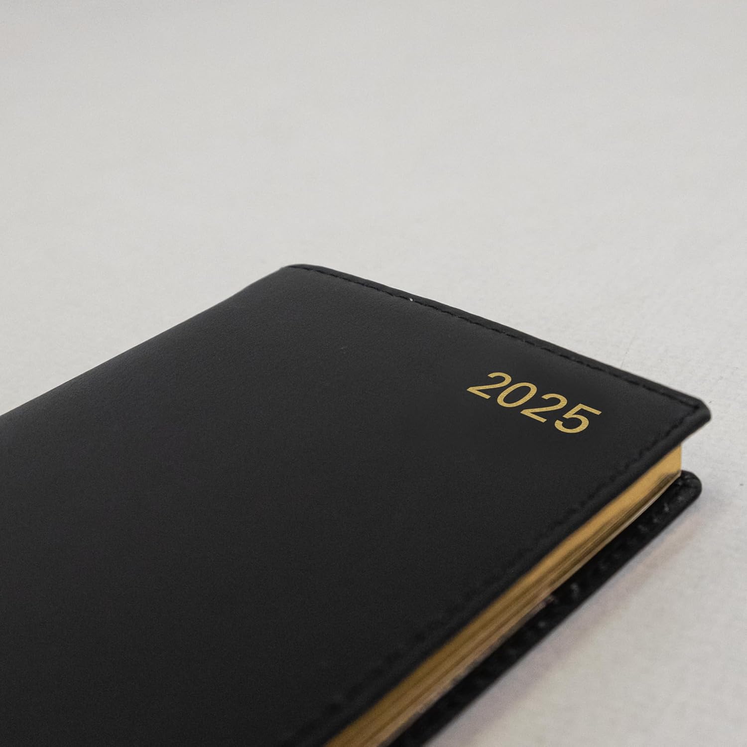 Letts of London Belgravia 2025 Weekly/Monthly Appointment Book and Planner, 12 Months, January to December, Vertical, Slim Size, 6.625" x 3.25", English, Black (C33SUBK-25)