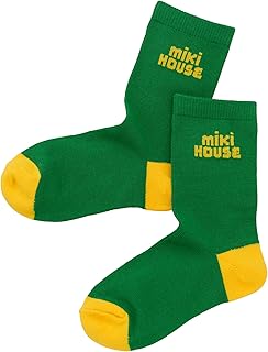 [ミキハウス] WEB限定 ソックス 靴下 ロゴ クルー丈 男の子 女の子 ベビー キッズ 子供服 通園 通学 10-9627-685