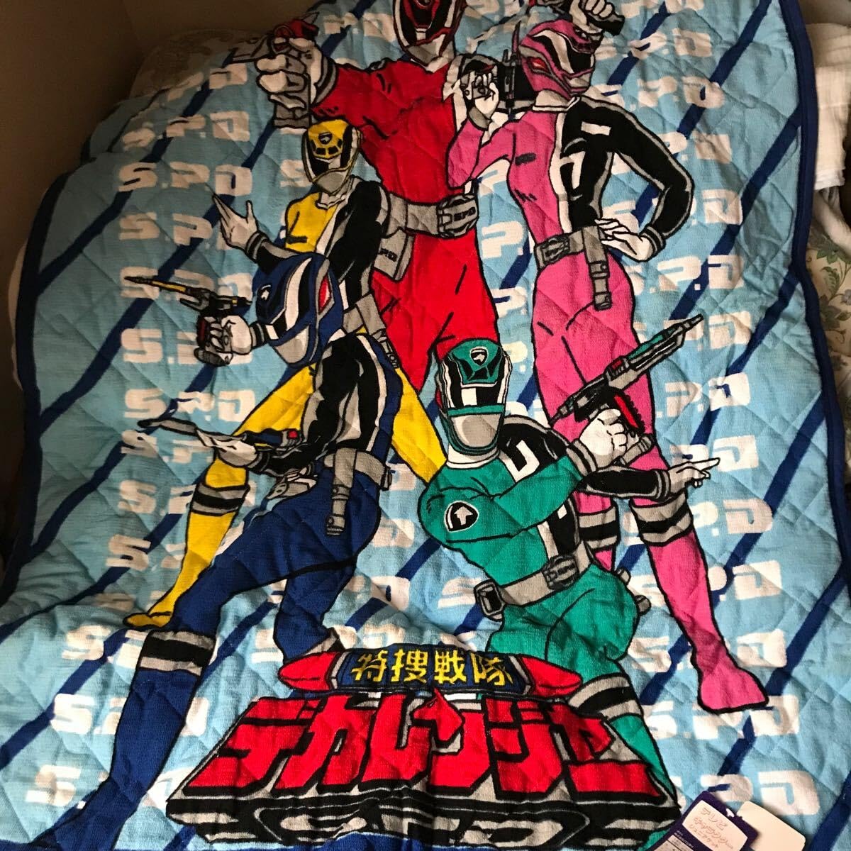 「特捜戦隊デカレンジャー」御年賀タオル（非売品・新品） 特捜戦隊デカレンジャー」御年賀タオル（非売品・新品） 新特捜戦隊