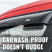 Vista 6 de Auto Ventshade [AVS] Protectores de lluvia de montaje exterior para Toyota Tacoma Access CAB 2005-2015 Viseras de ventilación de ventana, 2 uds.