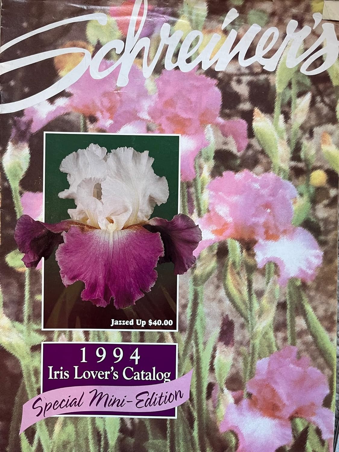 Schreiner Iris Lover's Catalog Special Mini Edition 1994 Schreiner