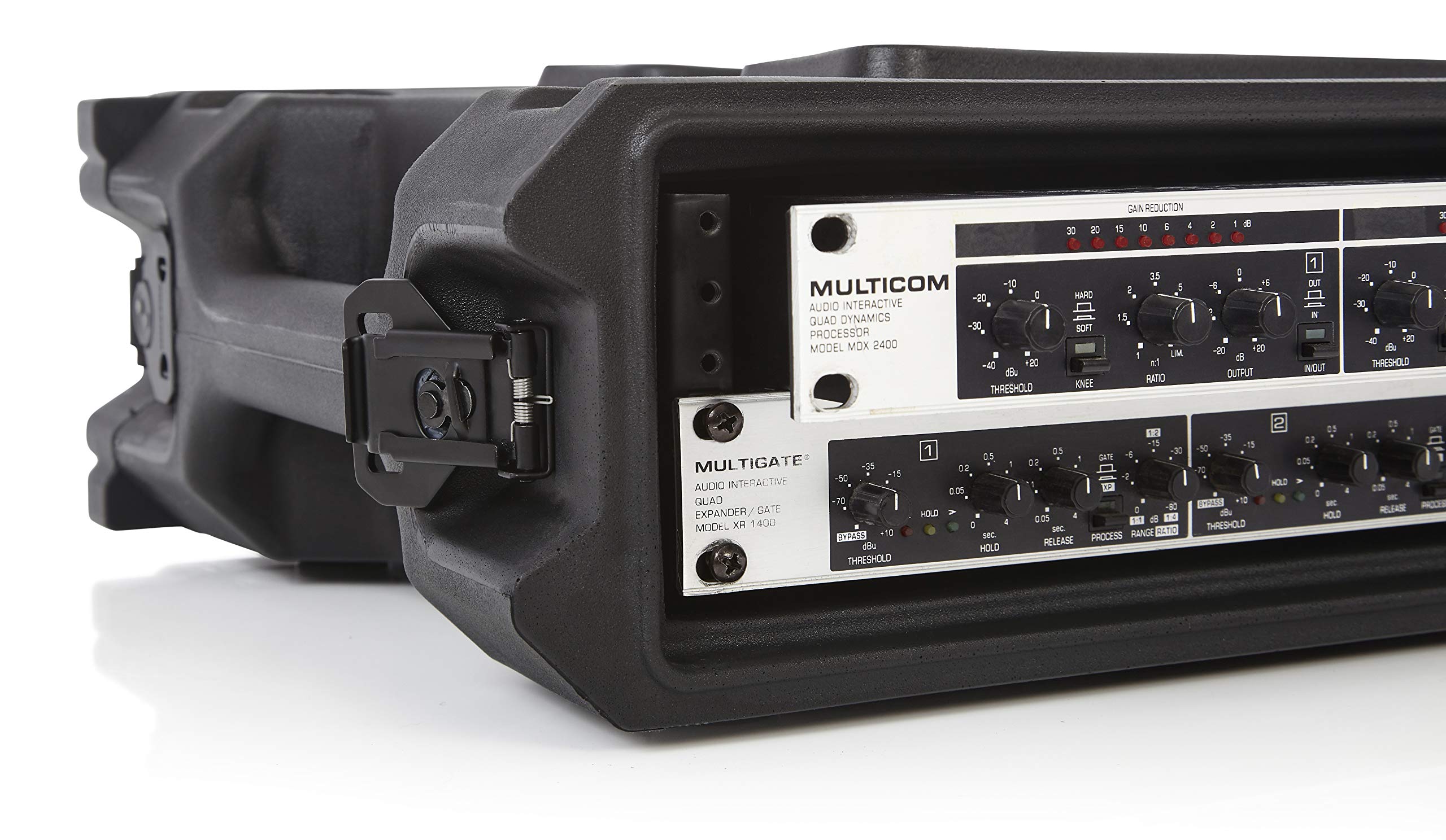 Snapklik.com : Gator Cases Pro Series Rotationally Molded 2U Rack Case