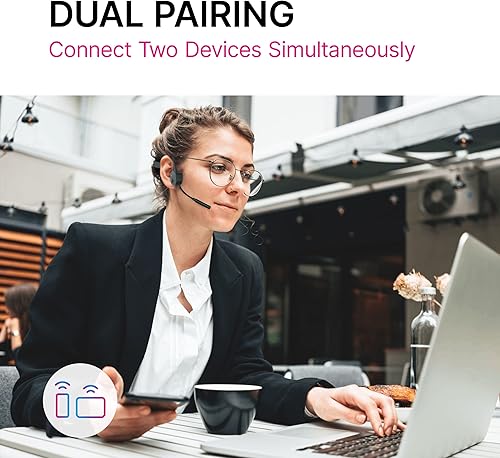 Miniatura 6 de Visixa Auriculares de conducción ósea con micrófono - Auriculares de conducción ósea - Auriculares de conducción ósea con micrófono Auriculares