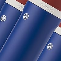 Vista 5 de Owala Marvel FreeSip - Botella de agua aislada de acero inoxidable con popote para deportes y viajes, botella de agua deportiva sin BPA, 24 onzas