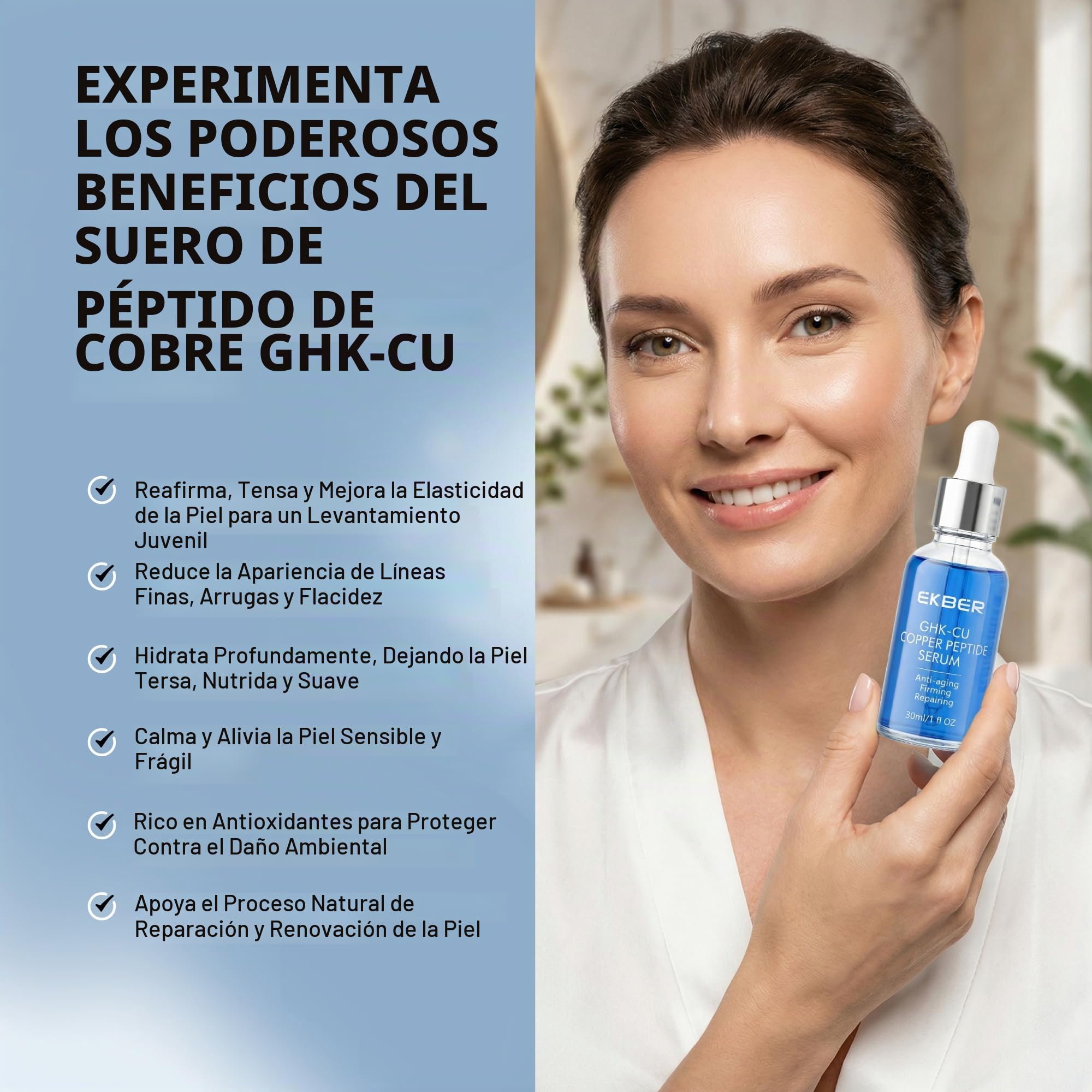 ghk-cu beneficios Peptide Copper Peptides Serum para la cara : Belleza y Cuidado Personal Choose Your Bundle::8oz | 10 Pack Vitamin B12 Injection in best-sellers